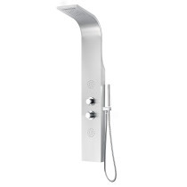 ANZZI SP-AZ037 Brushed Stainless Steel Vanzer Shower Panel With Rain Shower