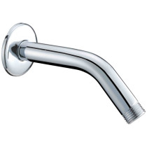 Dawn SRT010100 6" Solid Brass Shower arm and flange in Chrome