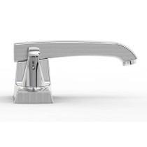 Parmir SSV-2200 Centerset Bathroom Faucet with Double Lever Handle