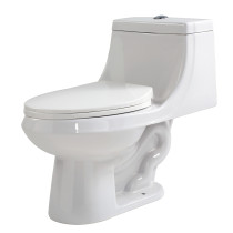 ANZZI T1-AZ056 Odin 1 Piece 1.28 GPF Dual Flush Elongated Toilet In White
