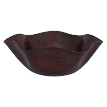 Novatto TCV-005ANORB ANDULUSIA Vessel Sink With Oil Rubbed Bronze Drain