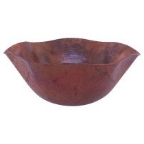 Novatto TCV-005NAORB ANDULUSIA Vessel Sink With Oil Rubbed Bronze Drain