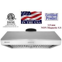 XtremeAir UL13-U36 36" Under Cabinet Hood With Baffle Filters And 3 Speeds