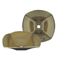 Whitehaus WH1515NDV-BN In Brushed Nickel, Image Shown In Polished Brass