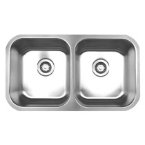 Whitehaus WHNEDB3118 Stainless Steel Sink