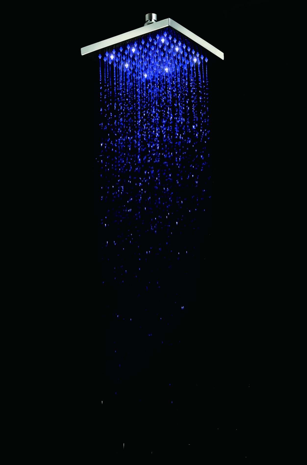 ALFI brand LED8S 8 Inch Square Multi Color LED Rain Shower Head | eBay