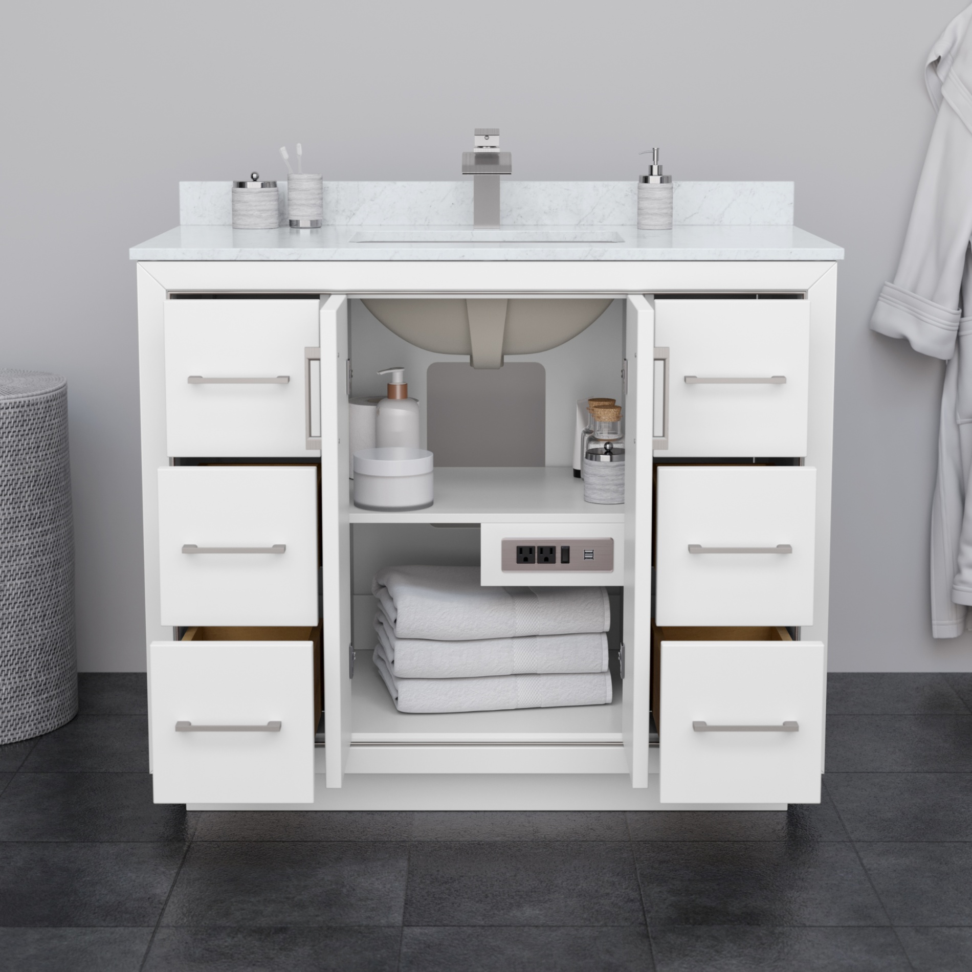 Wyndham WCF111142S..WCUNSMXX 42 Inch Single Bathroom Vanity | eBay